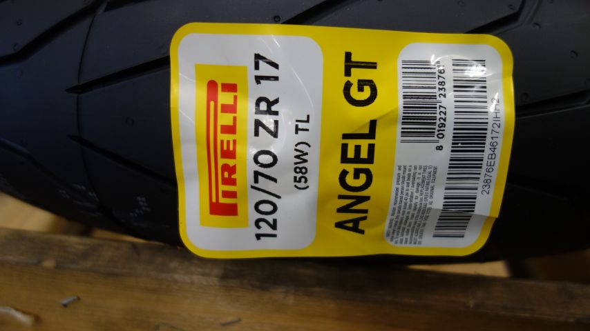 667644-3 2 PC tires Pirelli Angel GT 120/70 ZR 17