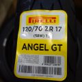 667644-5 2 PC tires Pirelli Angel GT 120/70 ZR 17