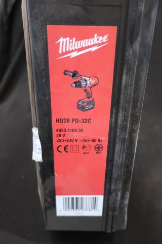 667547-3 Drill Milwaukee HD28 PD-32C - Free Shipping