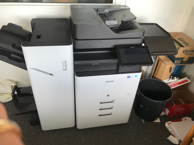 668103-2 Office Printer Samsung MultiXpress X7400LX with Finisher