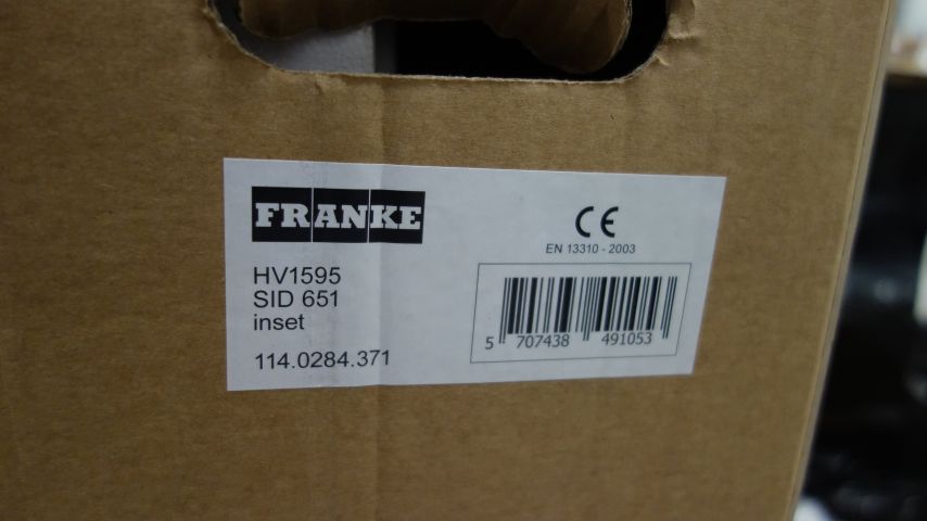 667881-3 Sink Franke Sirius SID 651 Tectonite, carbon black