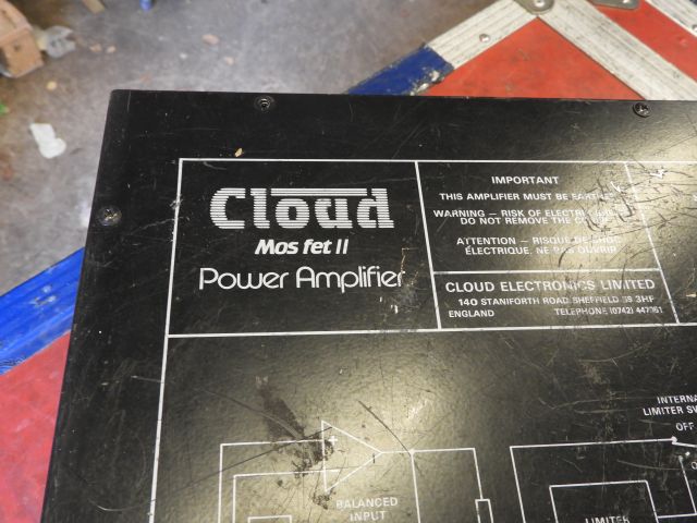 668244-3 Final step Cloud CV500 stereo power amplifier