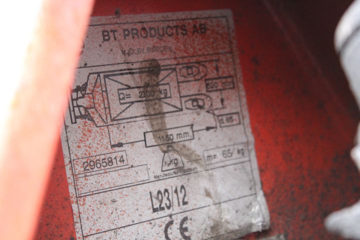 645690-6 Pallet truck 5 pcs BT