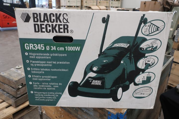 668083-1 Lawn Mower Black & Decker GR345