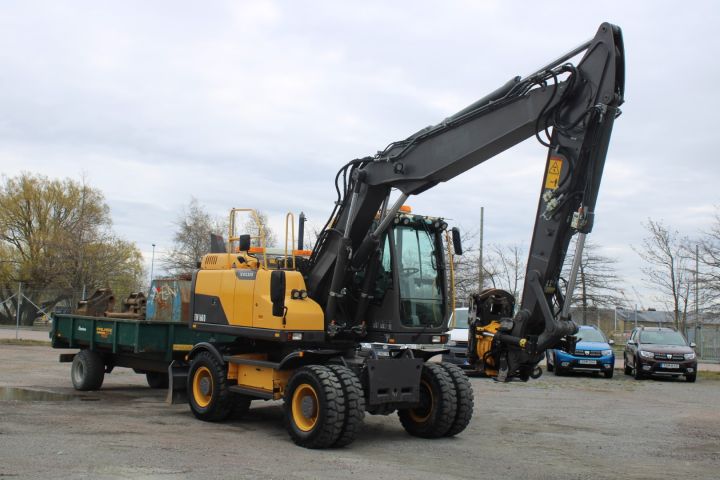656181-5 Wheeled excavator Volvo EW 160D -12