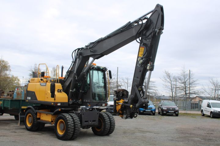 656181-7 Wheeled excavator Volvo EW 160D -12