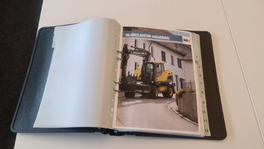 656181-63 Wheeled excavator Volvo EW 160D -12