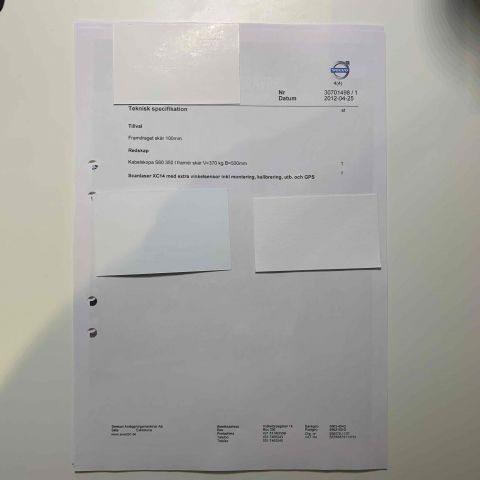 656181-77 Wheeled excavator Volvo EW 160D -12