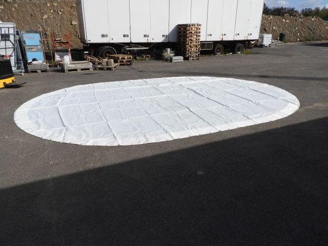 670293-1 Sail roof 7,20x5,20 Oval (Shipping Available via Submitter)