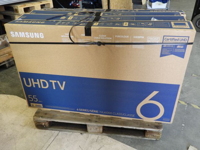 670296-3 Samsung TV 55 "UE55NU6035K (Shipping Available via Submitter)