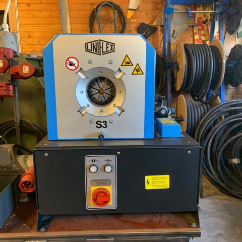 656190-3 Uniflex S31 Hydraulic Hose Press