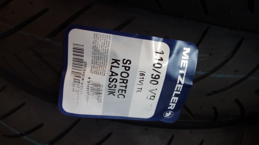 670236-3 5 pcs MC tires Metzeler Sportec Classic 110/90 VB 18