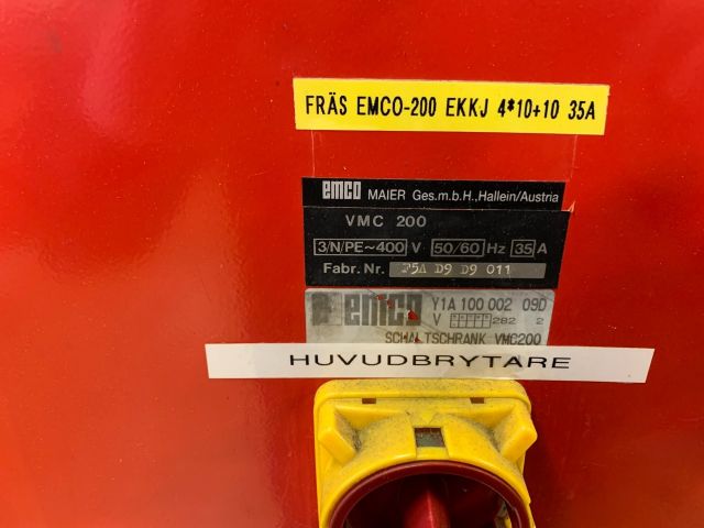 670479-8 CNC Milling - EMCO VMC 200