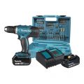 639294-1 Drill / screwdriver Makita DDF453SFX1 - incl. 2 batteries (3.0Ah) & charger (new)