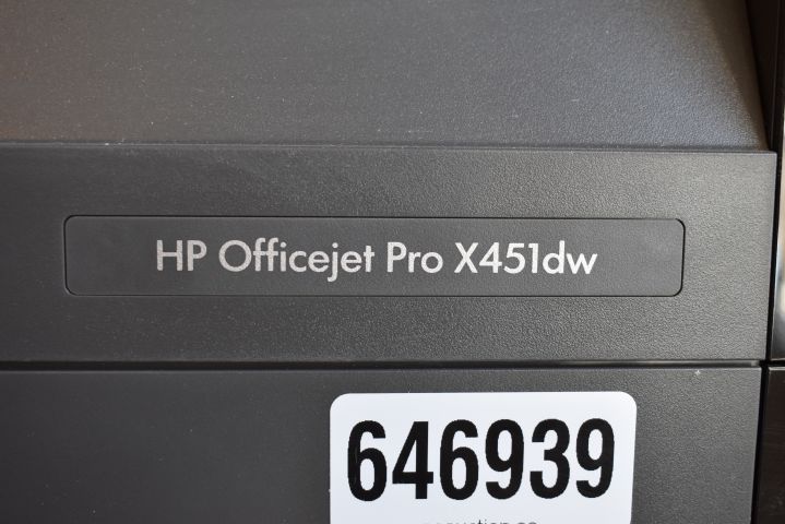 646939-3 Printer - HP Officejet Pro X451dw