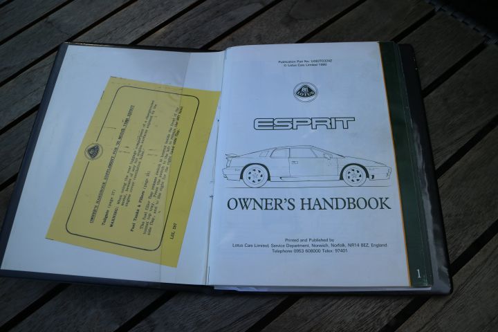 649090-58 Lotus Esprit Turbo 1988