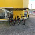 669332-1 Cykelställ med tak 200x230x195cm (bxdxh)