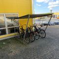 669332-2 Cykelställ med tak 200x230x195cm (bxdxh)