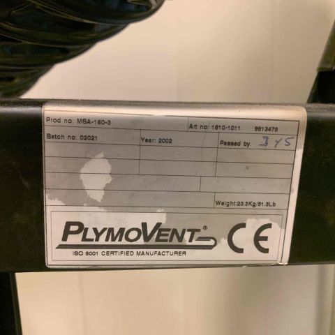 669312-4 Extractor arm Plymovent MSA 160-3