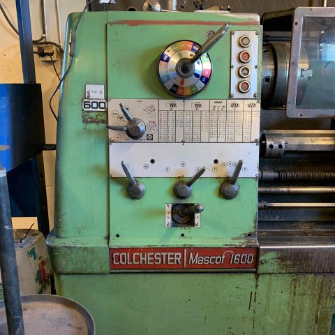 656141-2 Colchester Mascot 1600 Lathe
