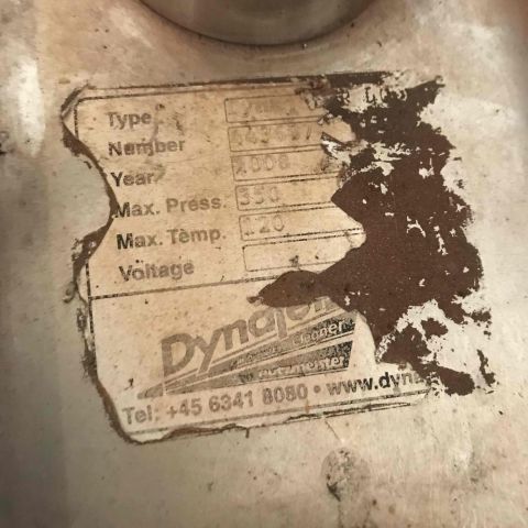 547686-5 Taktvätt i rostfritt stål Dynajet