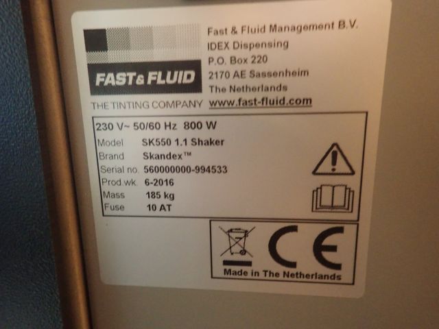 576806-9 Color cake FAST & FLUID SK550