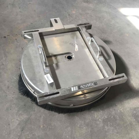 547757-1 Taktvätt i rostfritt stål Mosmatic, ej komplett