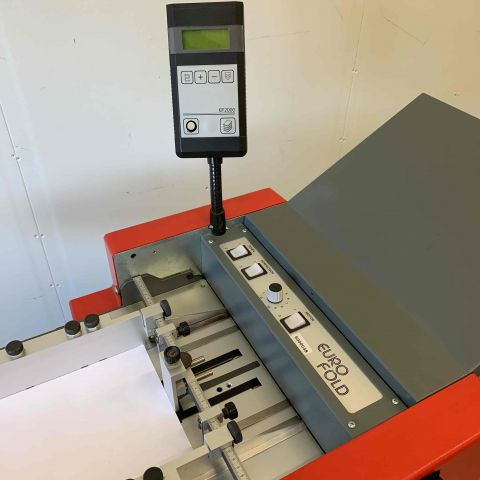 656215-5 Eurofold 235 suction-fed folding machine