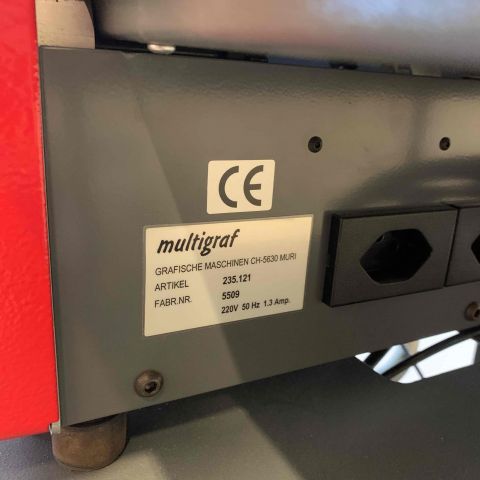 656215-9 Eurofold 235 suction-fed folding machine