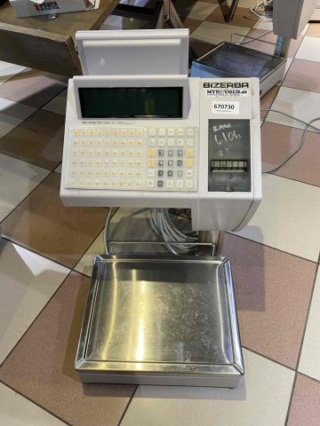 670730-2 Digital wave Bizerba SC II 800 with label printer / system