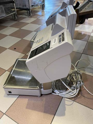 670730-1 Digital wave Bizerba SC II 800 with label printer / system