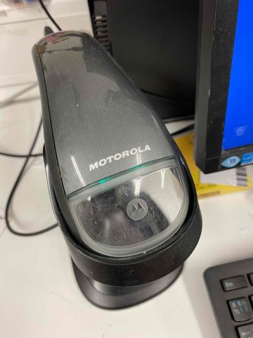 670749-2 Lenovo computer with screen and barcode scanner