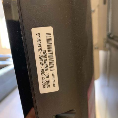 669247-2 LCD TV 47 inch LG 47LD450