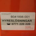 670848-5 Toyota BT Levio pallet truck 1400kg 2015
