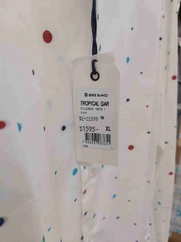 654205-5 Shirt Serge Blanco Size: XL