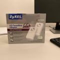 671052-1 ZyXel HD powerline adapter 2000, new in carton.