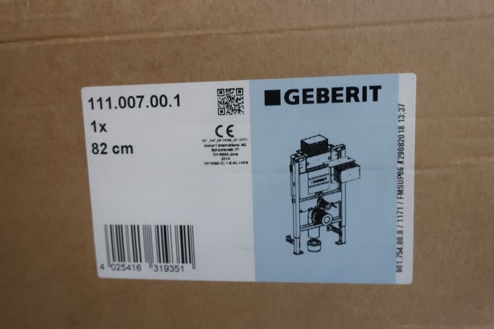 Geberit Duofix frame for 82 cm wall-hung toilet — Rehabilitaweb