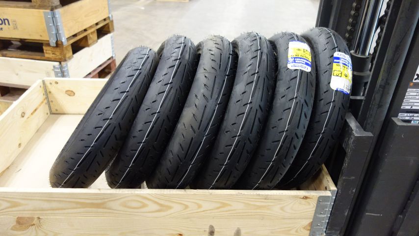 673473-1 6 pcs MC tires Michelin Pilot Power Supersport EVO 120/70 ZR 17