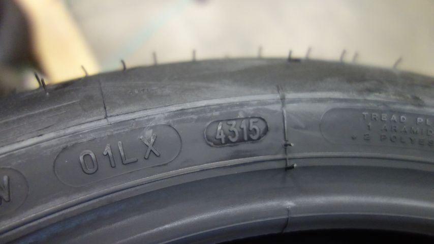 673473-5 6 pcs MC tires Michelin Pilot Power Supersport EVO 120/70 ZR 17