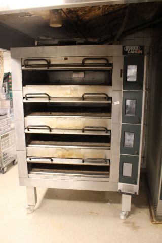 670921-1 Deck oven, 4 floors - Sveba Dahlen