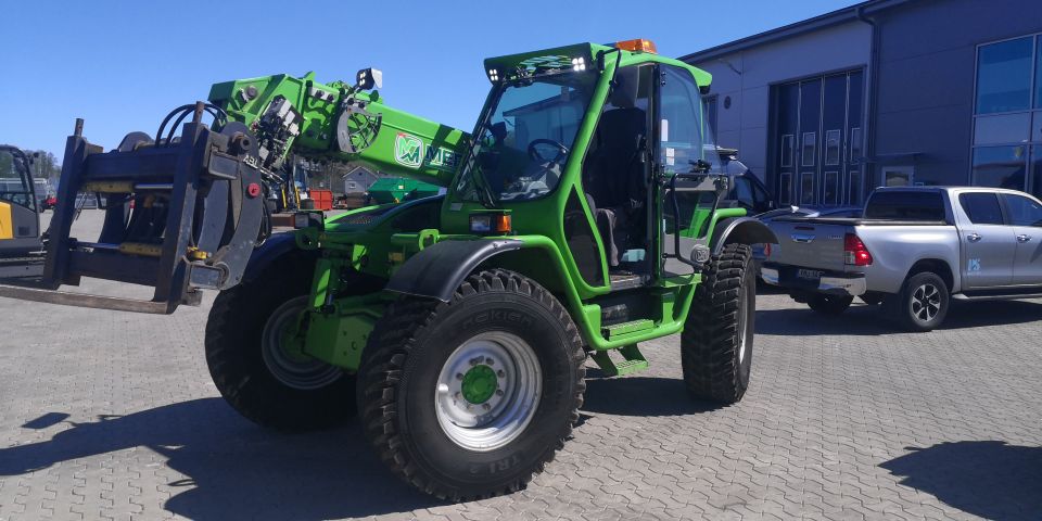 674352-1 Telescopic handlers Merlo F 28 TD with basket & forks (3880h) - 2013