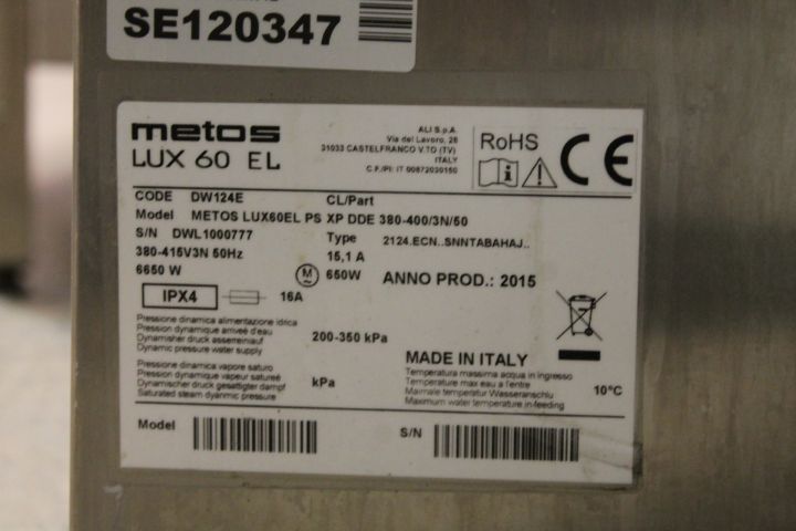 670869-7 Dishwasher Metos Master
