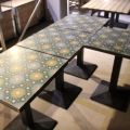 670885-1 4 Coffee table with mosaic tiles