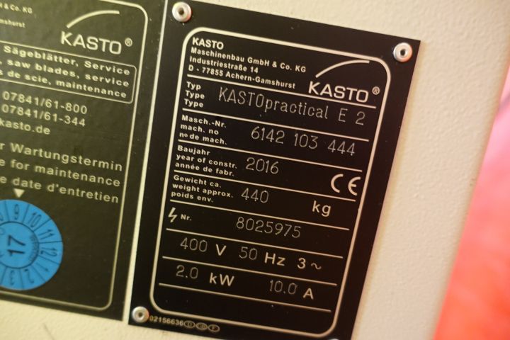 674959-5 Band saw Kasto practical E2