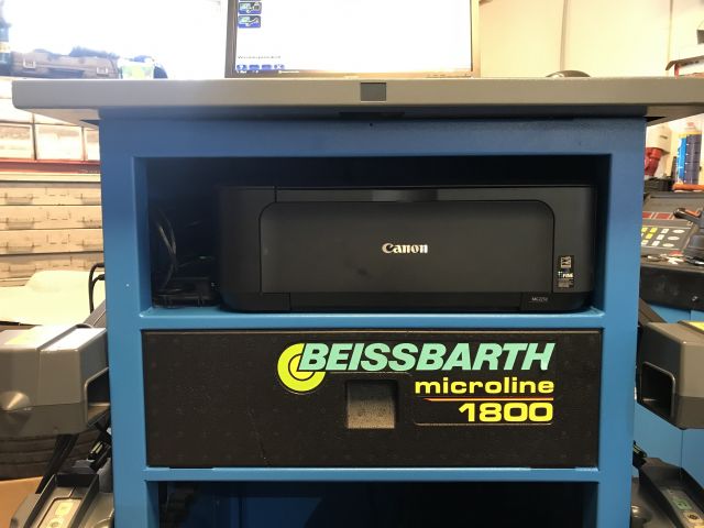 675175-6 Wheel alignment machine - Beissbarth Microline 1800