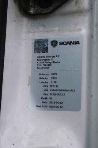 673307-30 Spolbil Scania G440LB6X2*4HNB -2011 (440hk, 145846km)
