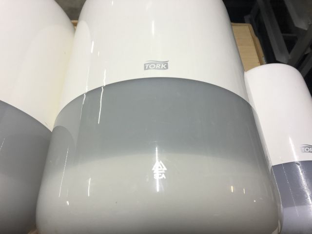 479854-3 3 st pappershållare Torky, 1 st tvålhållkare Torky