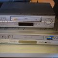 632711-3 Thomson 28 "" thick TV "with 2 VHS players