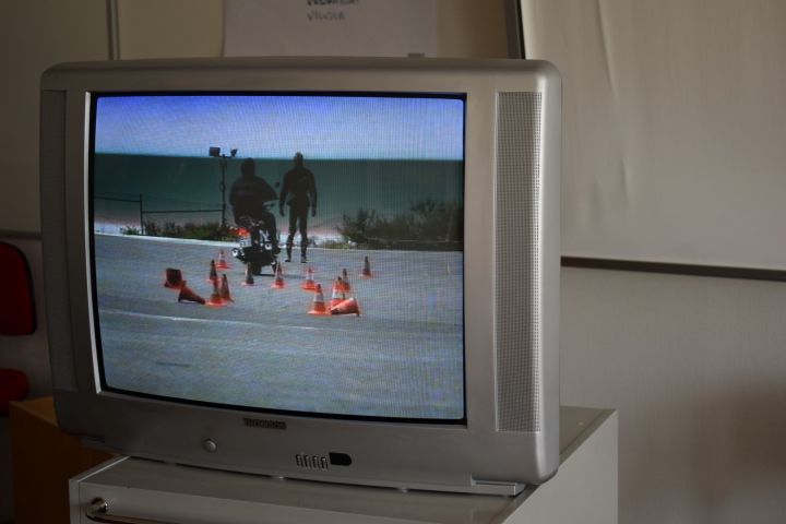 632711-4 Thomson 28 "" thick TV "with 2 VHS players