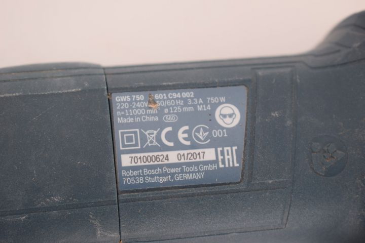 632719-3 Angle grinder Bosch GWS 750